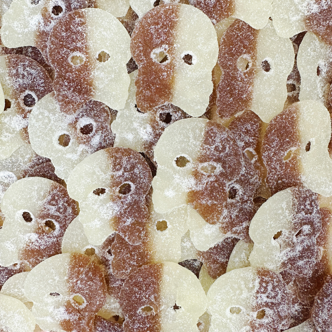 Calaveras de cola agridulce