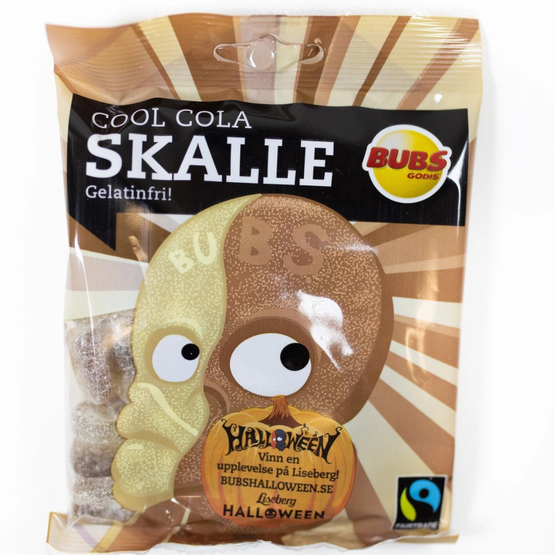 Minicalaveras ácidas con refresco de cola